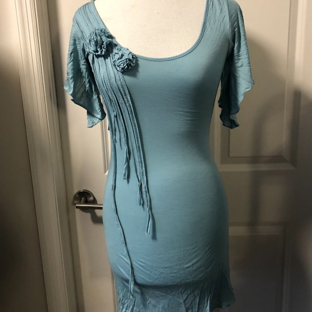 French Connection Baby Blue Summer Dress